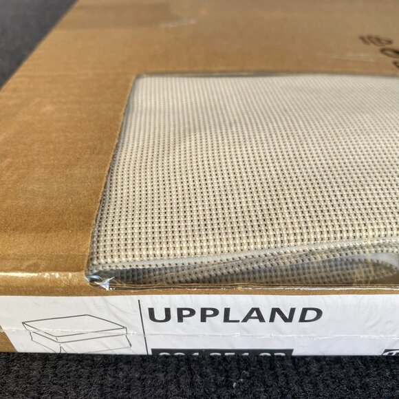 IKEA UPPLAND Ottoman Cover Light Beige (Slipcover Only) Footstool Slipcover - Picture 2 of 4